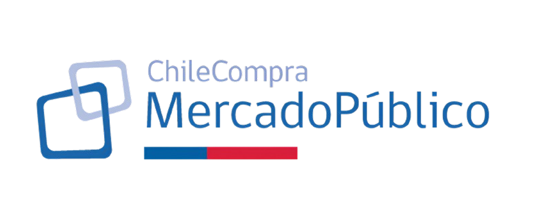 Logo del mercado publico en Chile